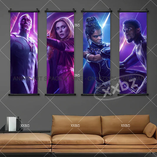 Marvel Avengers Scroll Poster