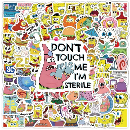 100PCS SpongeBob SquarePants