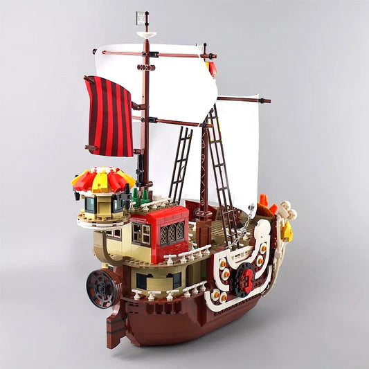 2000PCS Creative Thousand Sunny Ship Model Building Block
