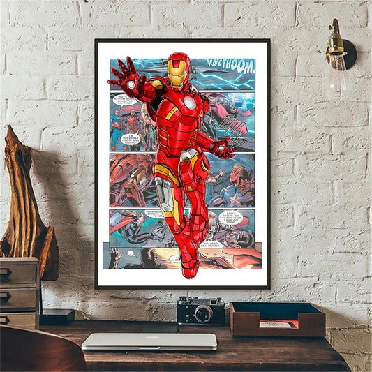 Spider-Man, Iron Man & Hulk