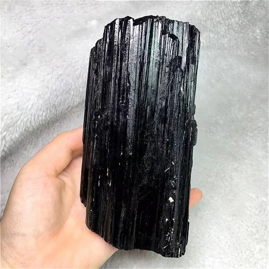 1PC Natural Black Tourmaline Gravel – Raw Crystal Stone for Healing & Energy Protection