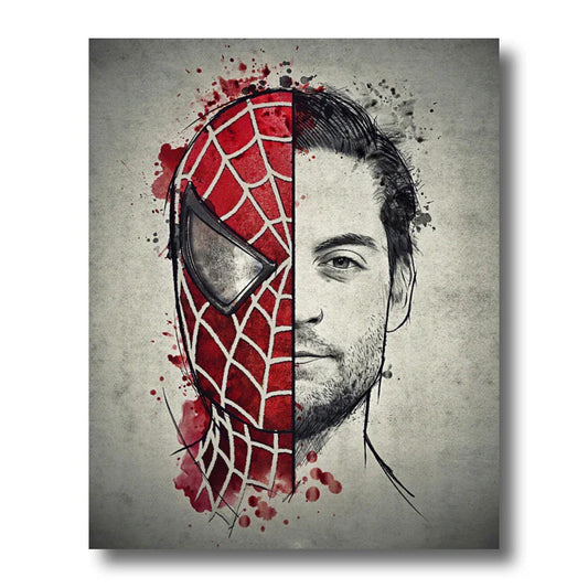 SpiderMan Superhero Wall Art Poster