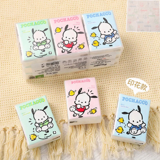 9pcs Hello Kitty & Sanrio Tissue Set