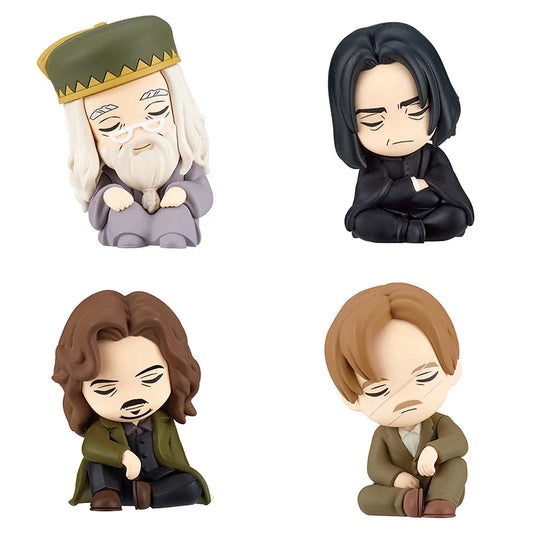 TOMY Original 4-Piece Gashapon Harry Potter Figure Set