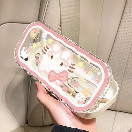 Hello Kitty Kawaii Glasses Storage Box