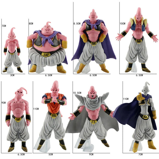 8Pcs/Set Majin Buu Figures
