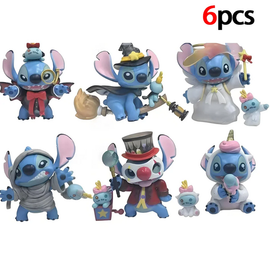 6pcs Stitch Weird Diary 2.0 Collection