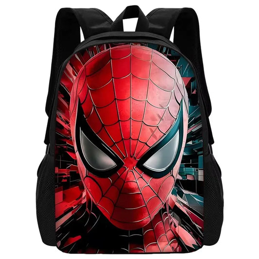 3pcs Cute Anime Spider-Man School Backpack Set