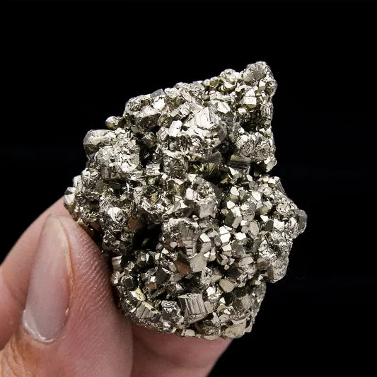 1pc High-Quality Natural Peru Pyrite Ore – Crystal Mineral Specimen