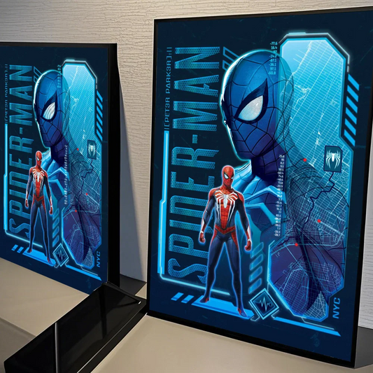 Spider-Man DIY Sticky Poster