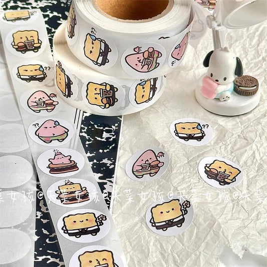 500PCS Kawaii SpongeBob SquarePants