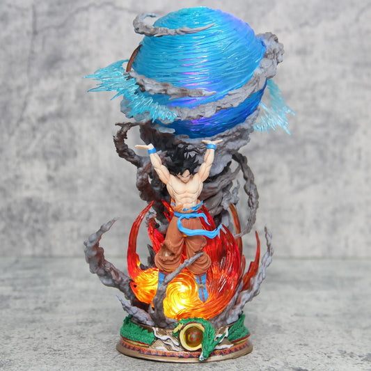 23cm Dragon Ball Goku Super Spirit Bomb Action Figure