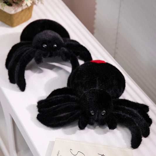 Lifelike Spider Plush Toy