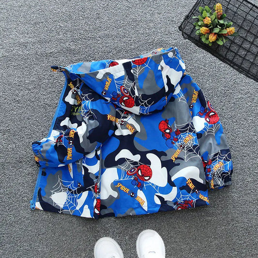 Boys & Girls Spider-Man Hooded Jacket