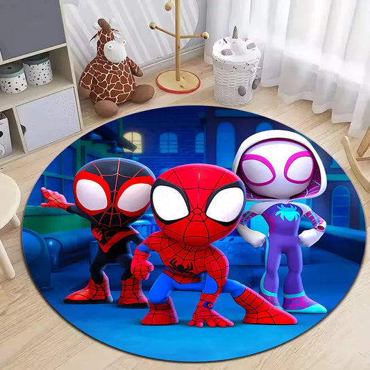 MINISO Marvel Spider-Man Circular Carpet