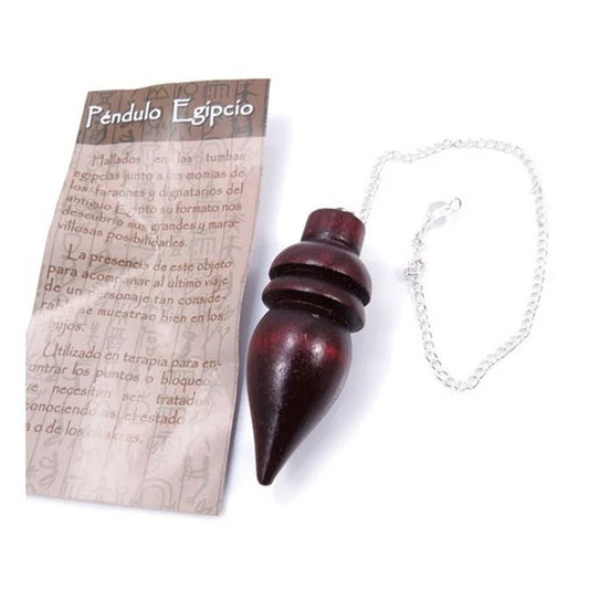 Wooden Egyptian Pendulum X145 – Natural Divination Tool for Dowsing, Meditation & Spiritual Work