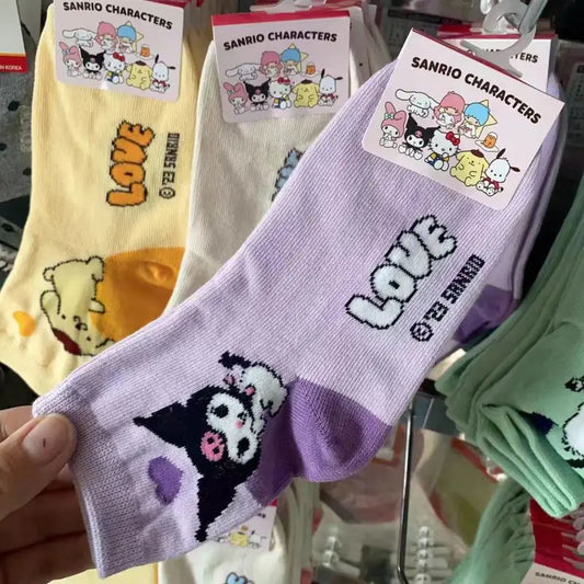Sanrio Cute Cotton Mid-Calf Socks