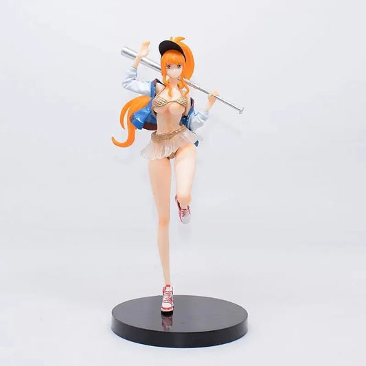 18cm One Piece Boa Hancock, Nico Robin &amp; Nami Anime Figures