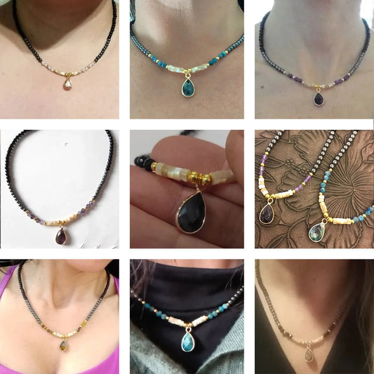 Drop Pendant Necklace