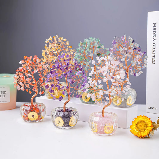 Natural 7 Chakra Healing Crystal Stone