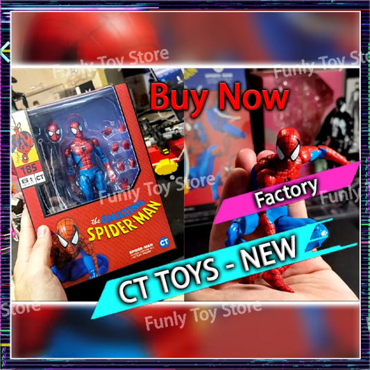 Ct Toys Spiderman Figure Mafex 185