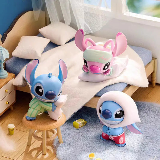 6Pcs/Set Miniso Disney Stitch Pillow Fight Series
