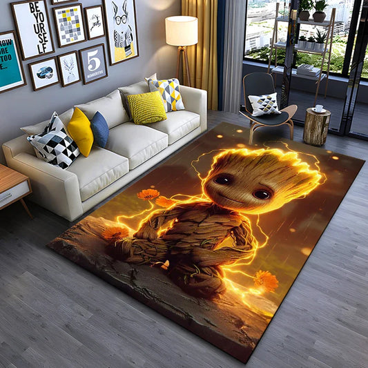Marvel Groot Printed Carpet