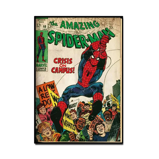 Retro Marvel Superhero