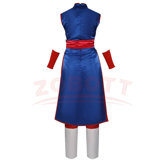Chi-Chi Cosplay Costume – Blue Cheongsam Dress Uniform for Women