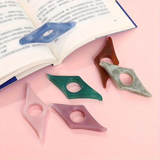 1PC Creative Resin Thumb Book Stand – Reading Aid & Expander