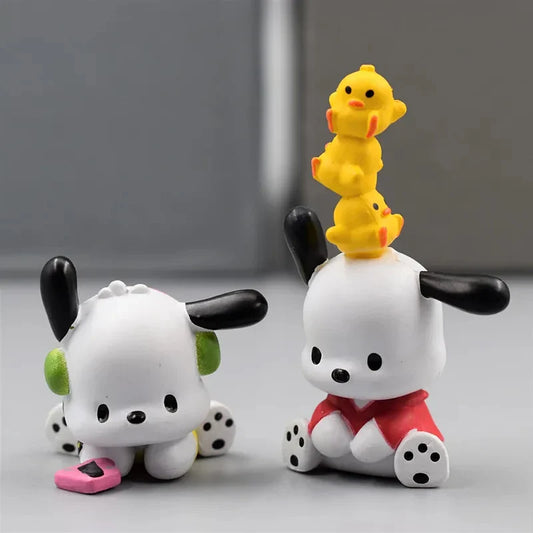 5Pcs Set Sanrio Anime Figure Dolls