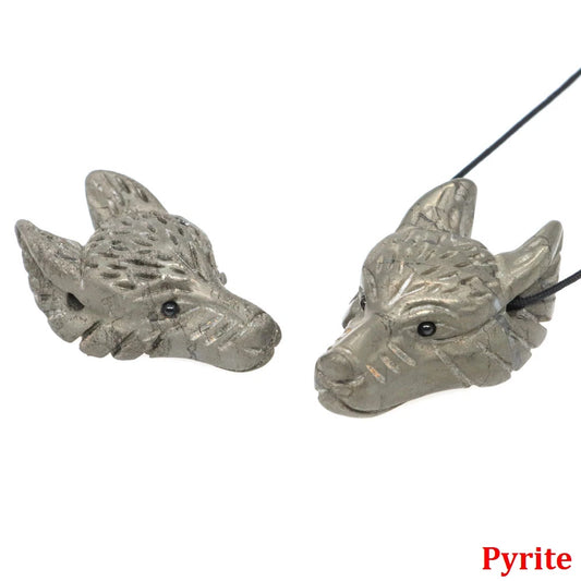Wolf Head Pendant