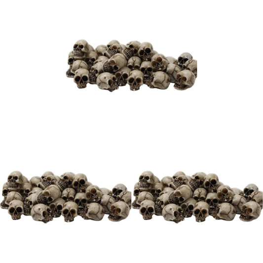 20-60Pcs Mini Skull Model – Collectible Halloween Gothic Skull Sculptures