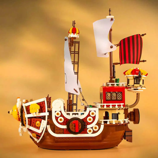 2000PCS Creative Thousand Sunny Ship Model Building Block