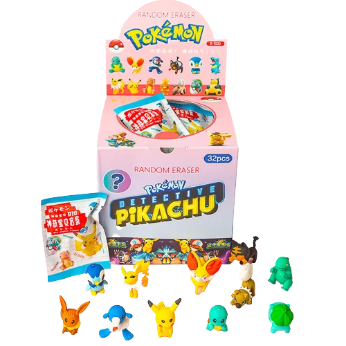 32pcs Pokémon & Sanrio Stationery Set