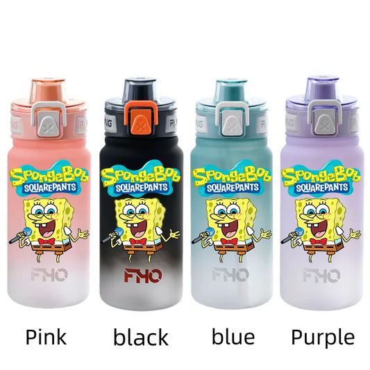 750ml SpongeBob Patrick Star Fitness Sports Water Bottle