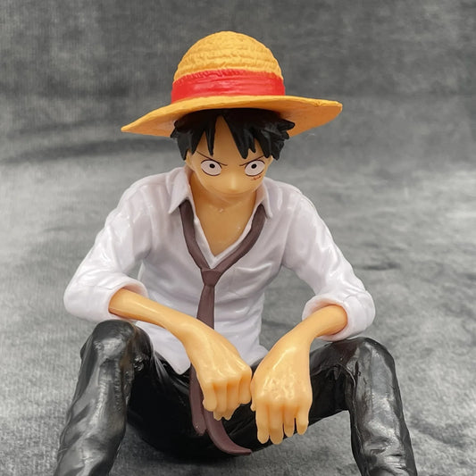 12CM Anime One Piece Monkey D. Luffy Action Figure