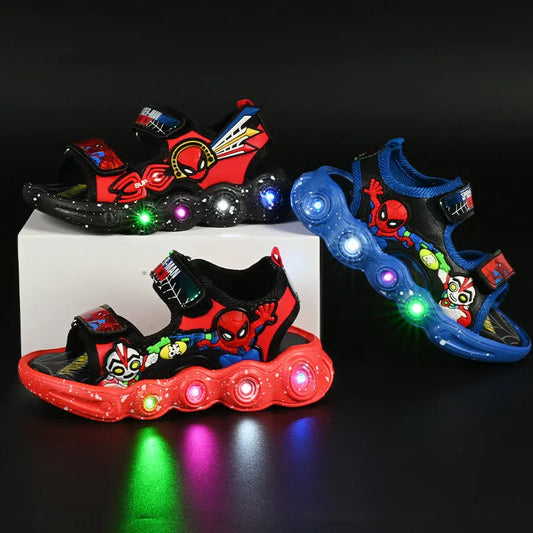Children’s Disney Marvel Spider-Man LED Light Shoes