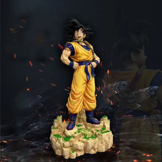 70cm The New Dragon Ball Anime Figure Super Saiyan Son Goku
