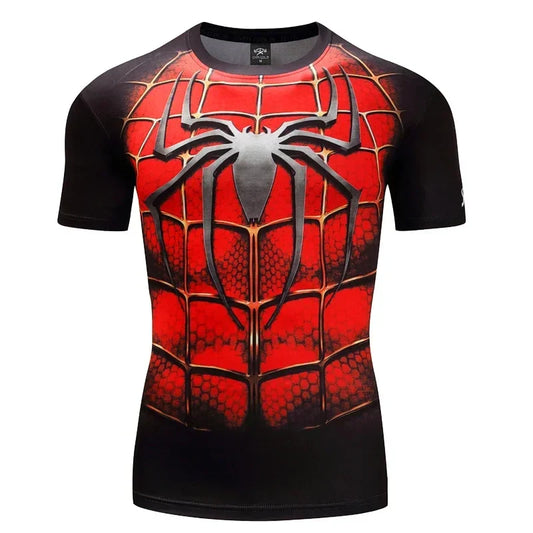 Harajuku Spider Series Men's T-Shirt