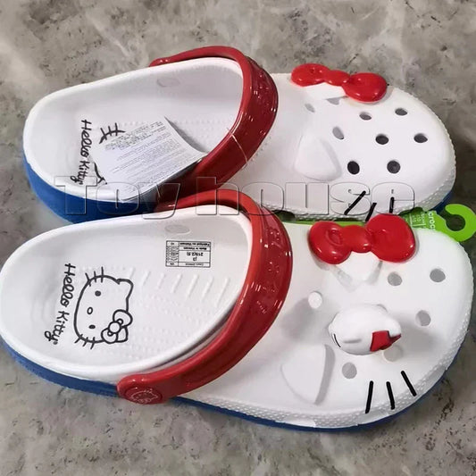 New Sanrio Hello Kitty Hole Sandals