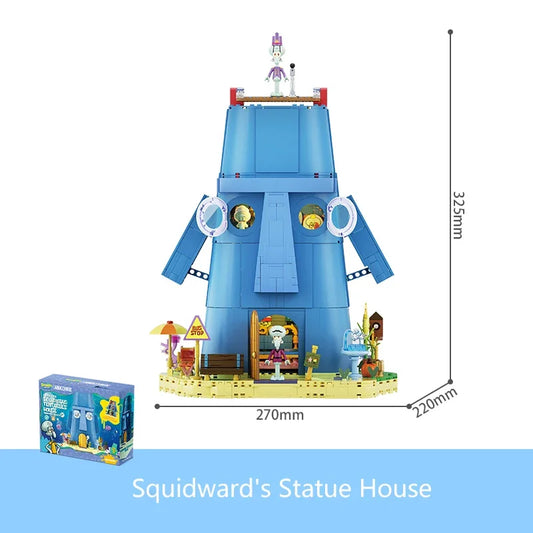 1655PCS SpongeBob SquarePants Squidward