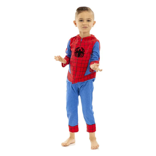 Avengers Spider-Man Zip-Up Cosplay Coverall