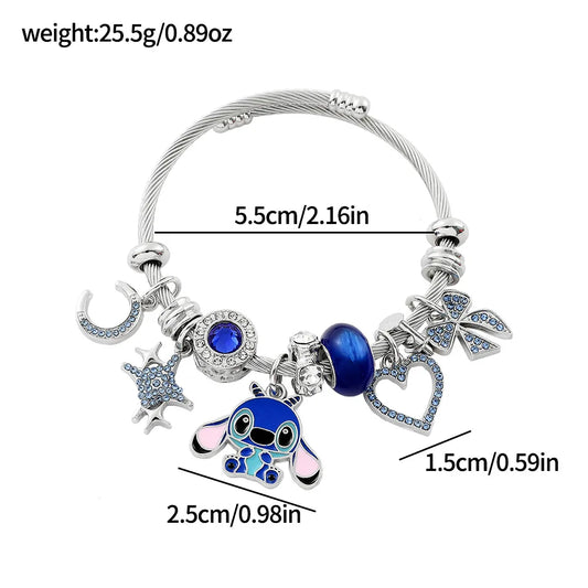 5 Styles Disney Stitch Bracelet