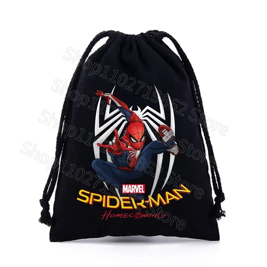 Spider-Man Drawstring Storage Bags