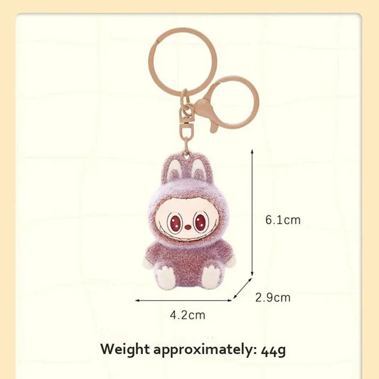 6 Style Labubu Doll Keychain