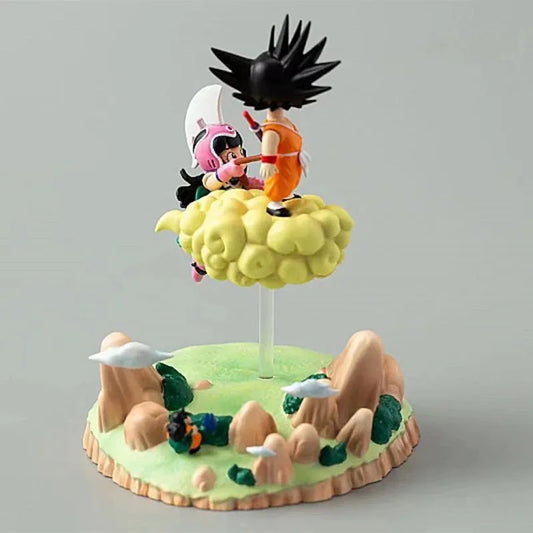 8cm / 3.14in Anime Dragon Ball Z Goku & Chi-Chi Figure