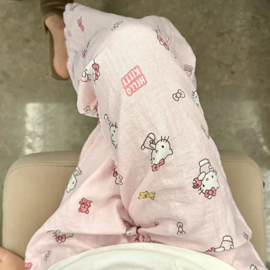 Sanrio Hello Kitty Pure Cotton Pajama Pants