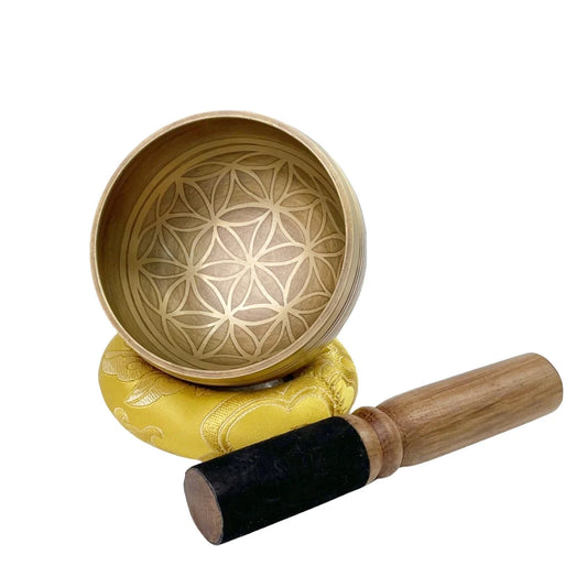 Miwayer Mini Tibetan Singing Bowl – Handmade Nepalese Sound Bowl for Meditation & Stress Relief
