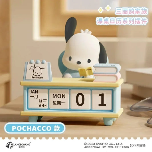 Sanrio Kuromi & Pochacco Desk Calendar Ornaments